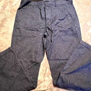 Wallace Barnes J Crew Workwear pants. Fatigue inspired heavy herringbone cotton